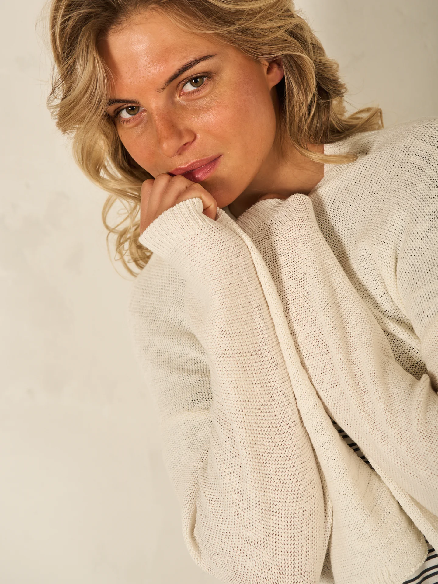 Strickjacke mit Leinen - Image 16