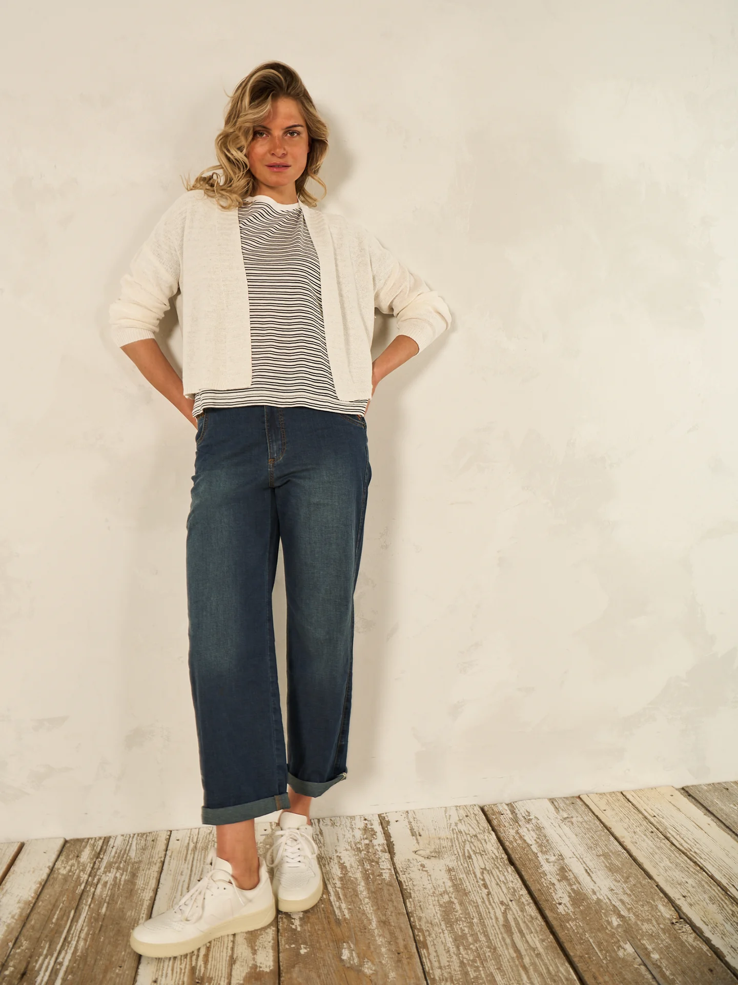 Strickjacke mit Leinen - Image 17