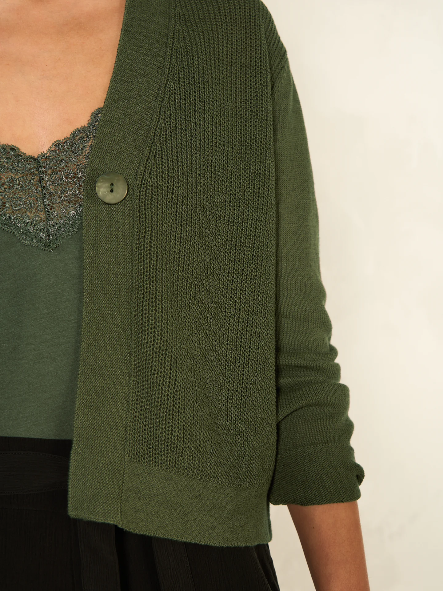 Strickjacke mit Leinen - Image 12