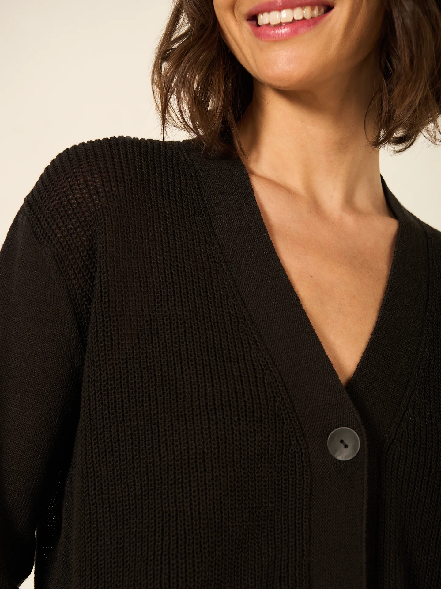 Strickjacke mit Leinen - Image 2