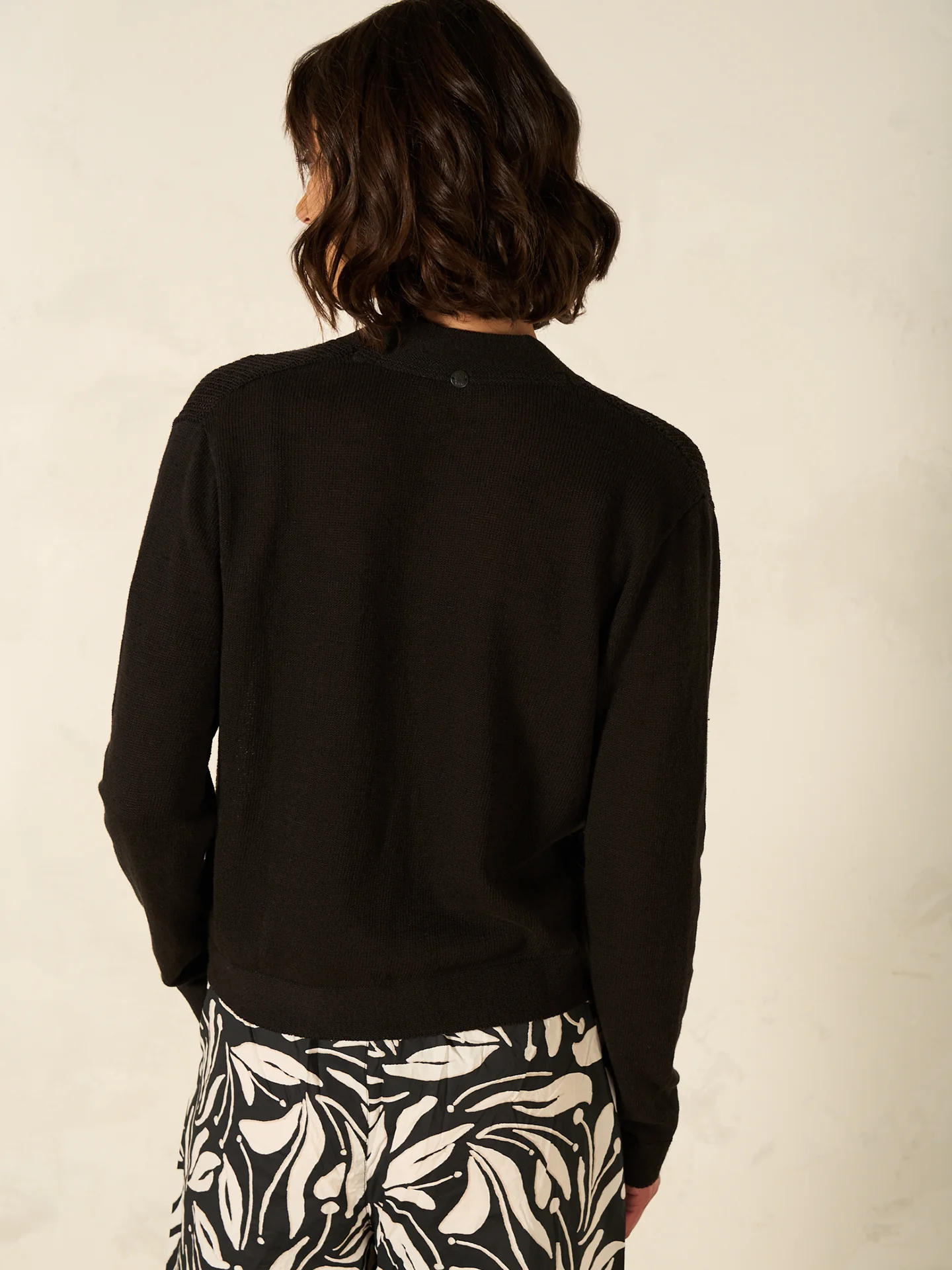 Strickjacke mit Leinen - Image 3