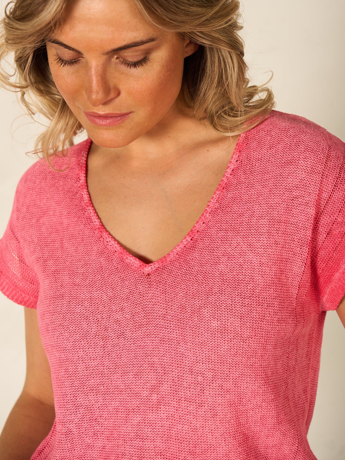 Strickpullover mit Leinen - Image 18