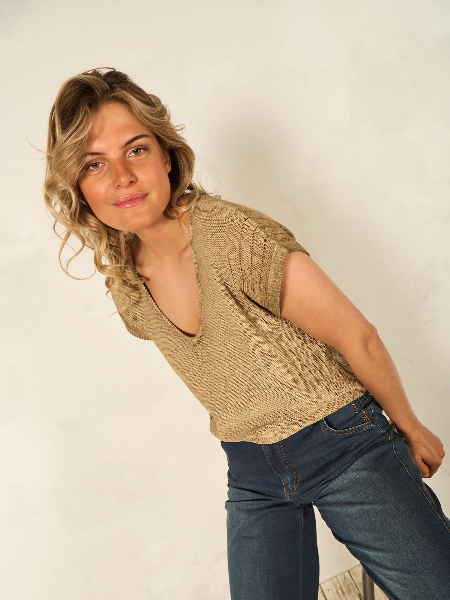 Strickpullover mit Leinen - Image 7