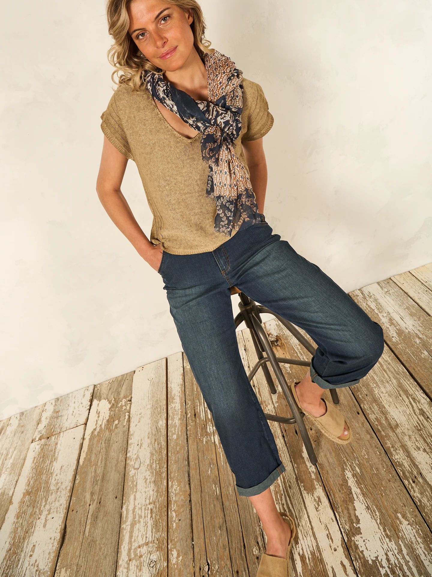 Strickpullover mit Leinen - Image 8