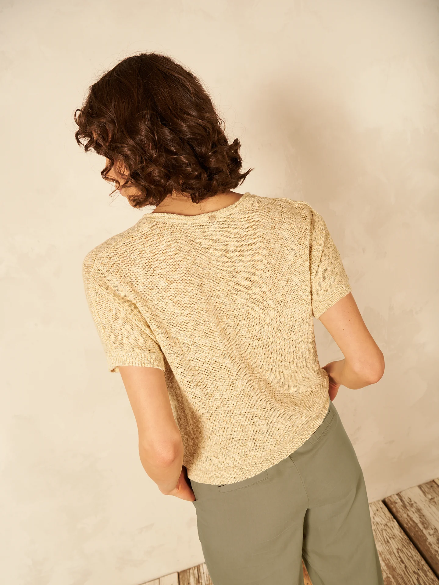 Strickpullover mit Leinen - Image 4