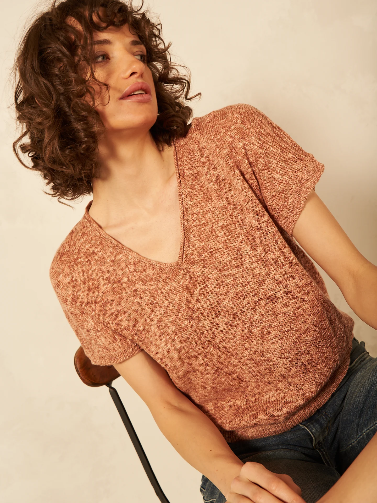 Strickpullover mit Leinen - Image 6