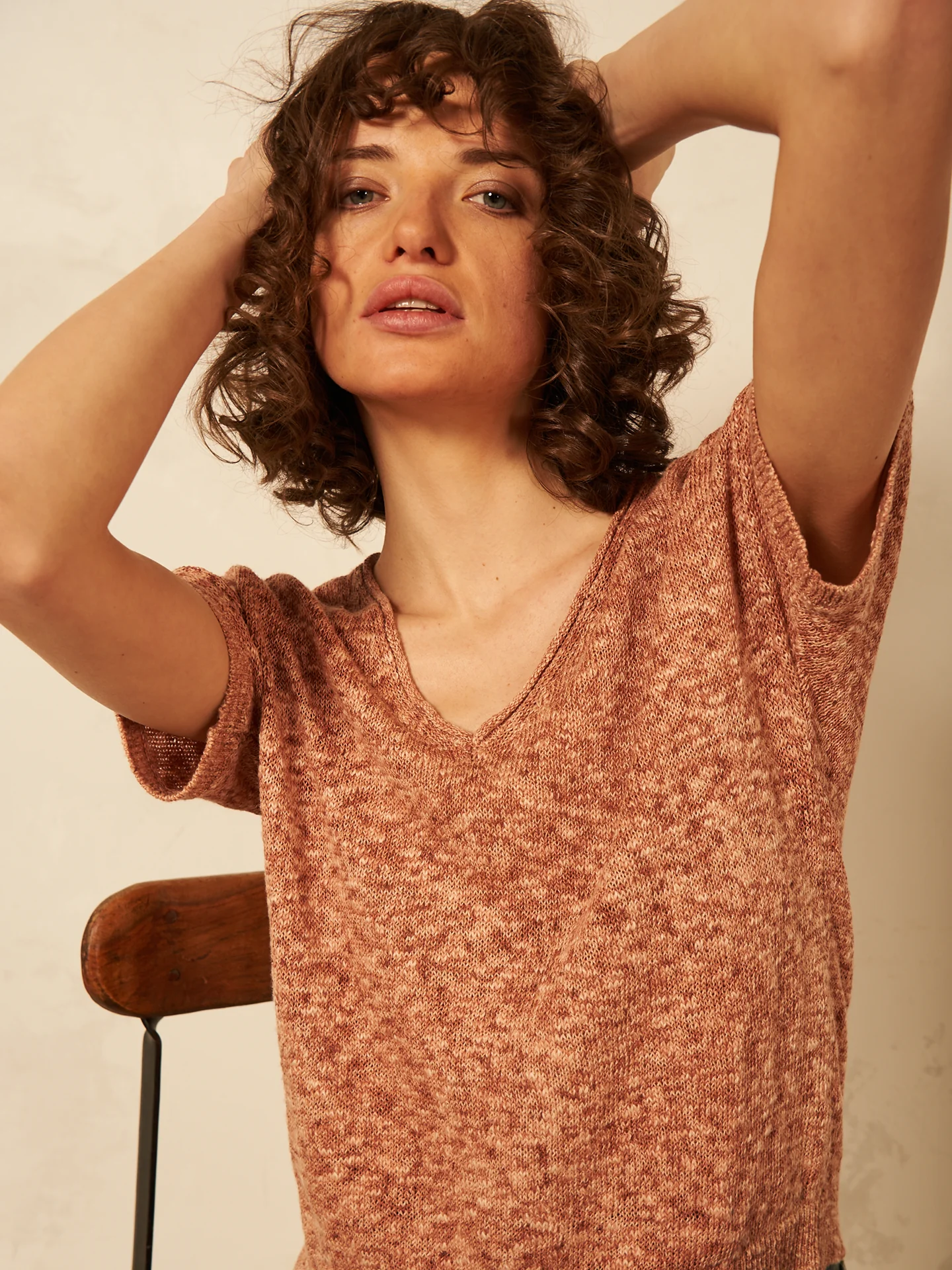 Strickpullover mit Leinen - Image 8