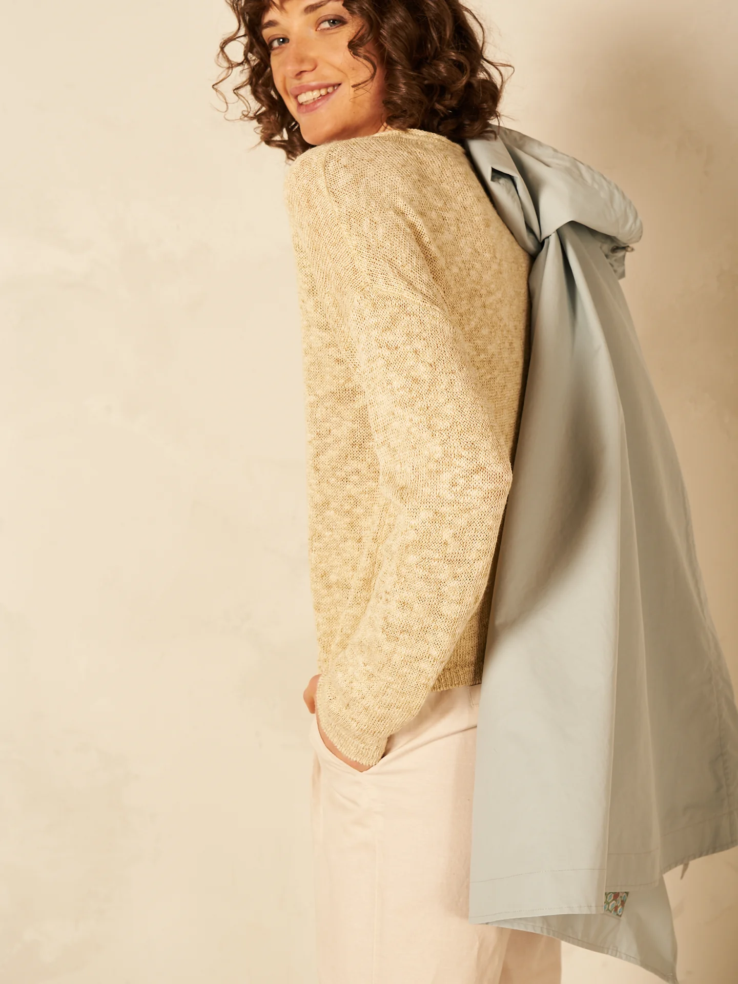 Strickpullover mit Leinen - Image 2