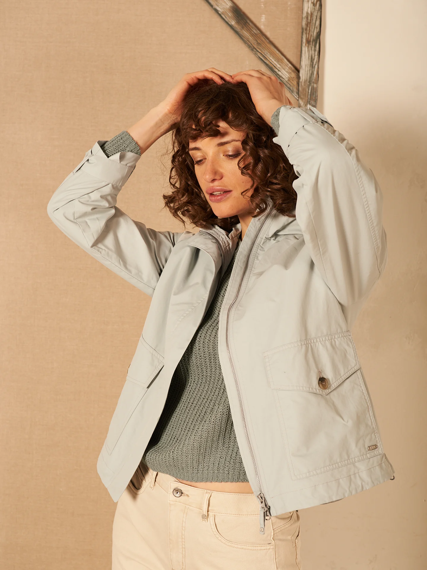 Wasserabweisende Jacke